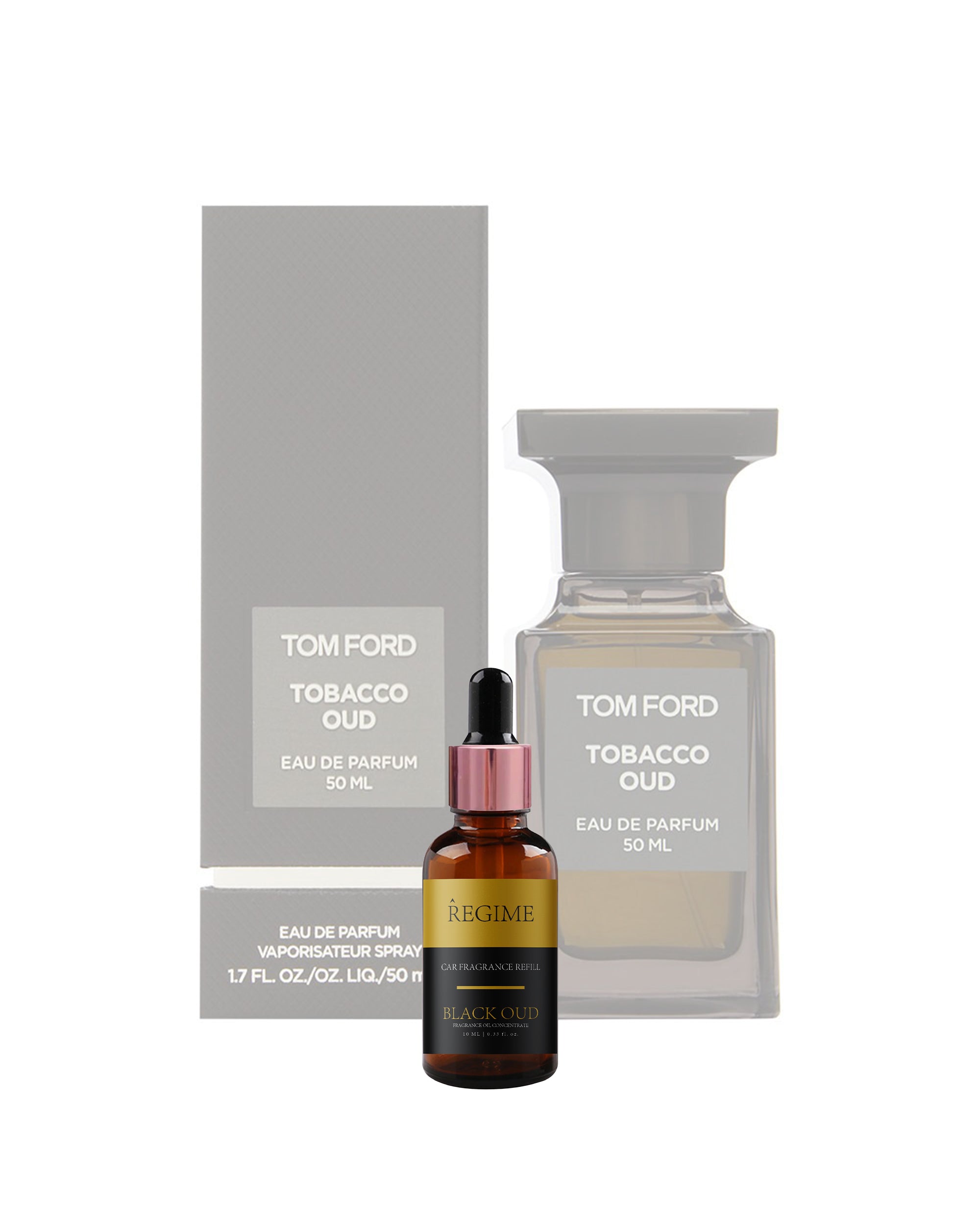 Black Oud Car Fragrance Refill - Regime Fragrances