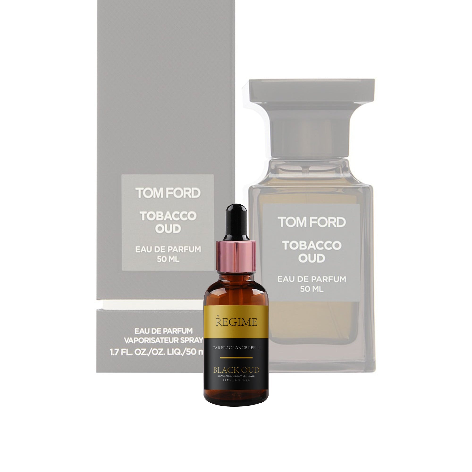 Black Oud Car Fragrance Refill - Regime Fragrances