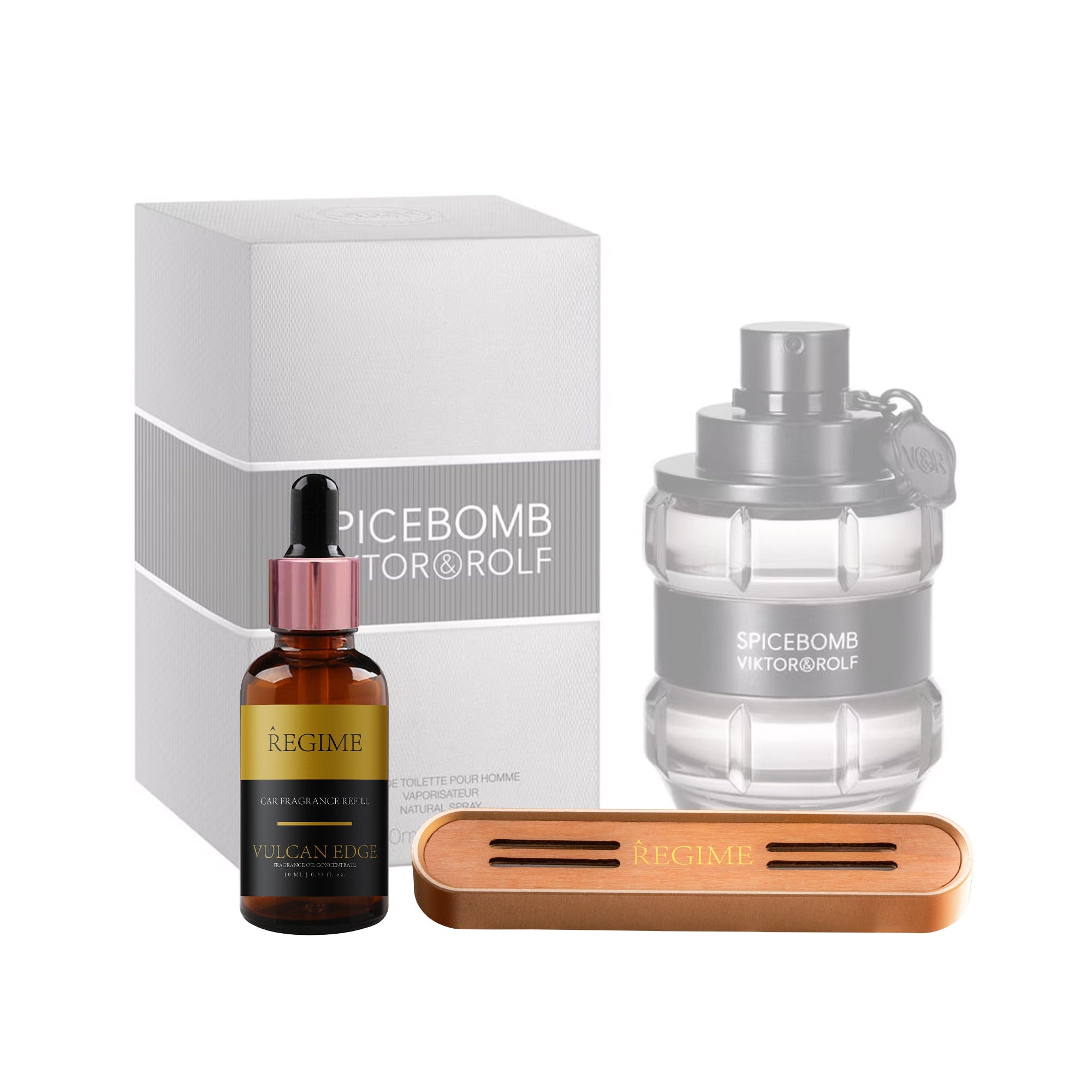 Vulcan Edge Car Fragrance Vent Clip - Rose Gold - Regime Fragrances