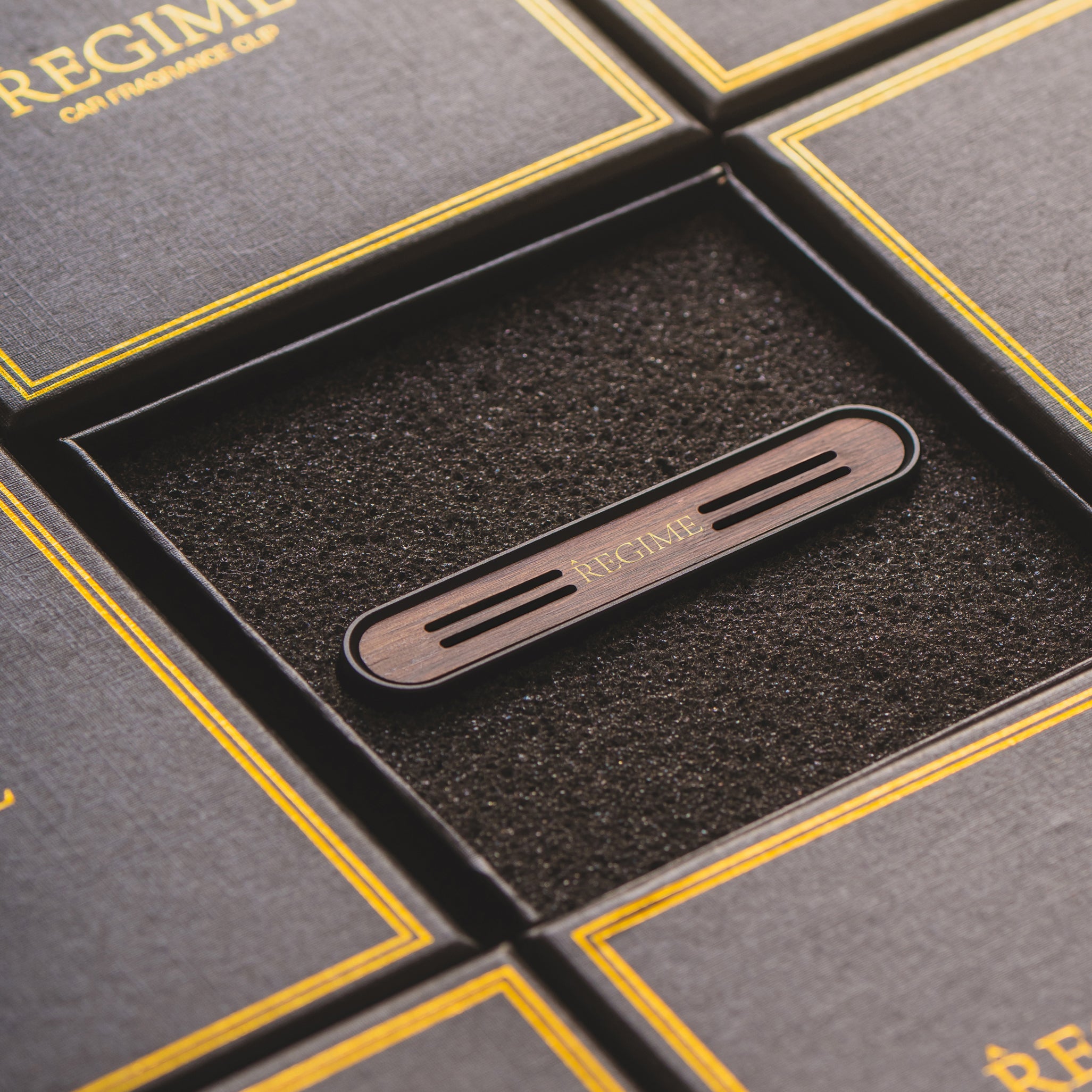 Vulcan Edge Car Fragrance Vent Clip - Charcoal Black