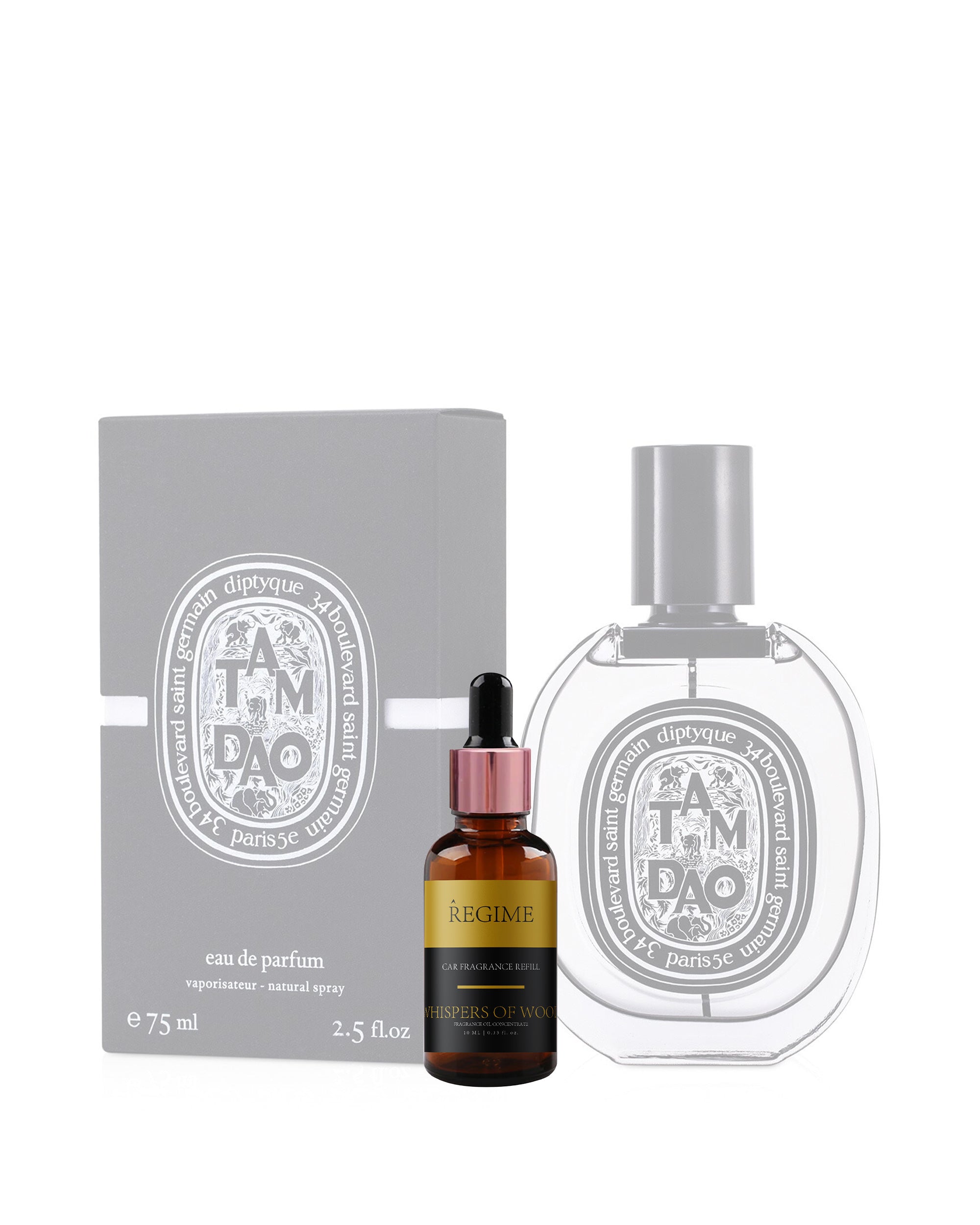 Whispers of Wood Car Fragrance Refill - Regime Fragrances