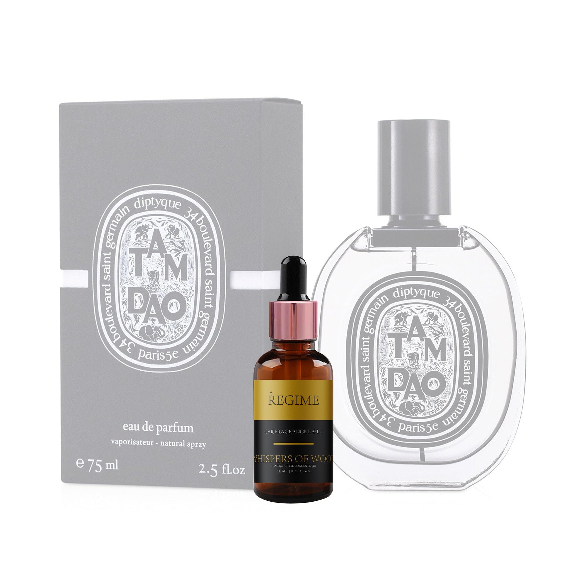 Whispers of Wood Car Fragrance Refill - Regime Fragrances